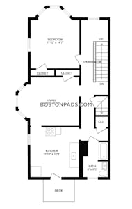 Waltham 1 Bed 1 Bath - $2,500