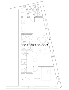 Cambridge Cute 1BD/1BA Inman Square Cambridge Apartment  East Cambridge - $3,250