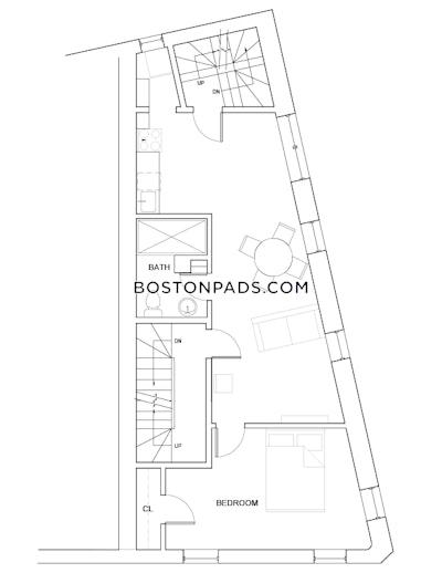Cambridge Cute 1BD/1BA Inman Square Cambridge Apartment  East Cambridge - $3,250