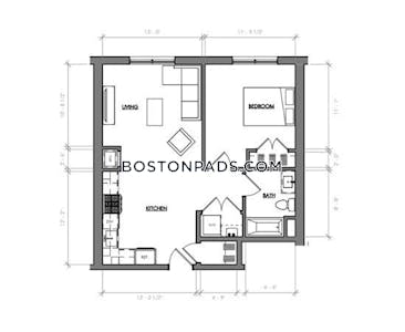 Jamaica Plain 1 Bed 1 Bath BOSTON Boston - $3,075 No Fee
